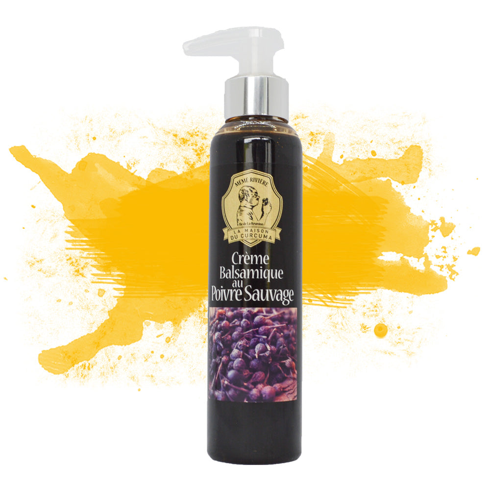 Crème balsamique au poivre sauvage